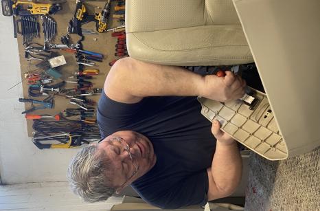 Lexus autó ülés felújítása Aktívkárpitos autókárpitossal